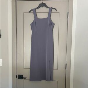 LOFT Purple Midi Dress